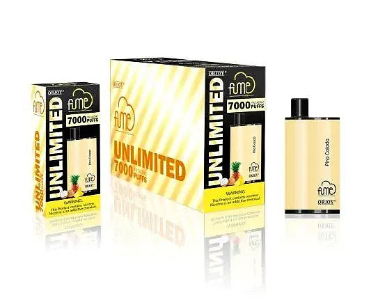 Fume Unlimited Disposable Vape 7000 Puffs - 6 Pack