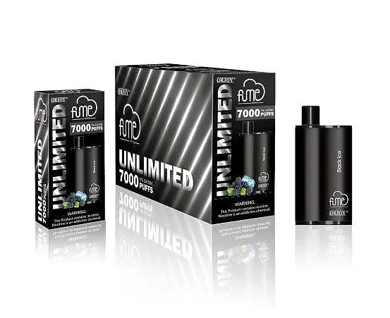 Fume Unlimited Black Ice Flavor - Disposable Vape