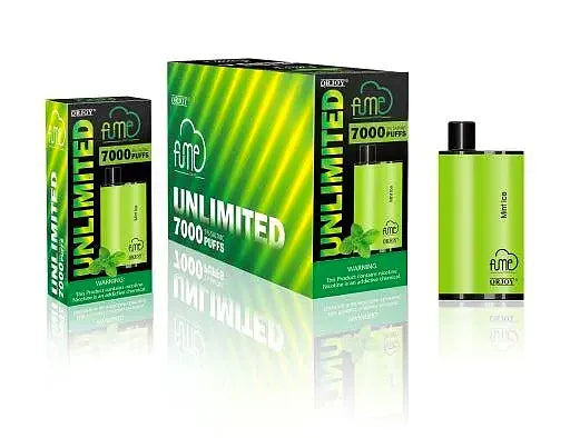 Fume Unlimited Ice Mint Flavor - Disposable Vape