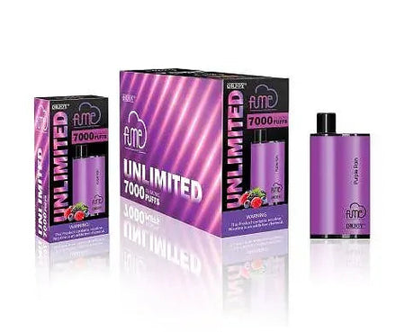 Fume Unlimited Purple Rain Flavor - Disposable Vape
