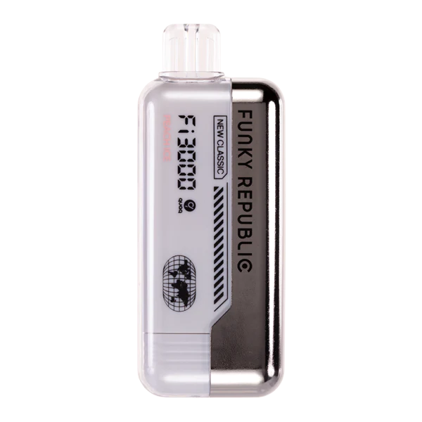 Funky Republic FI3000 Peach Ice Flavor - Disposable Vape