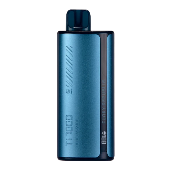 Funky Republic Ti7000 Blue Razz Ice Flavor - Disposable Vape