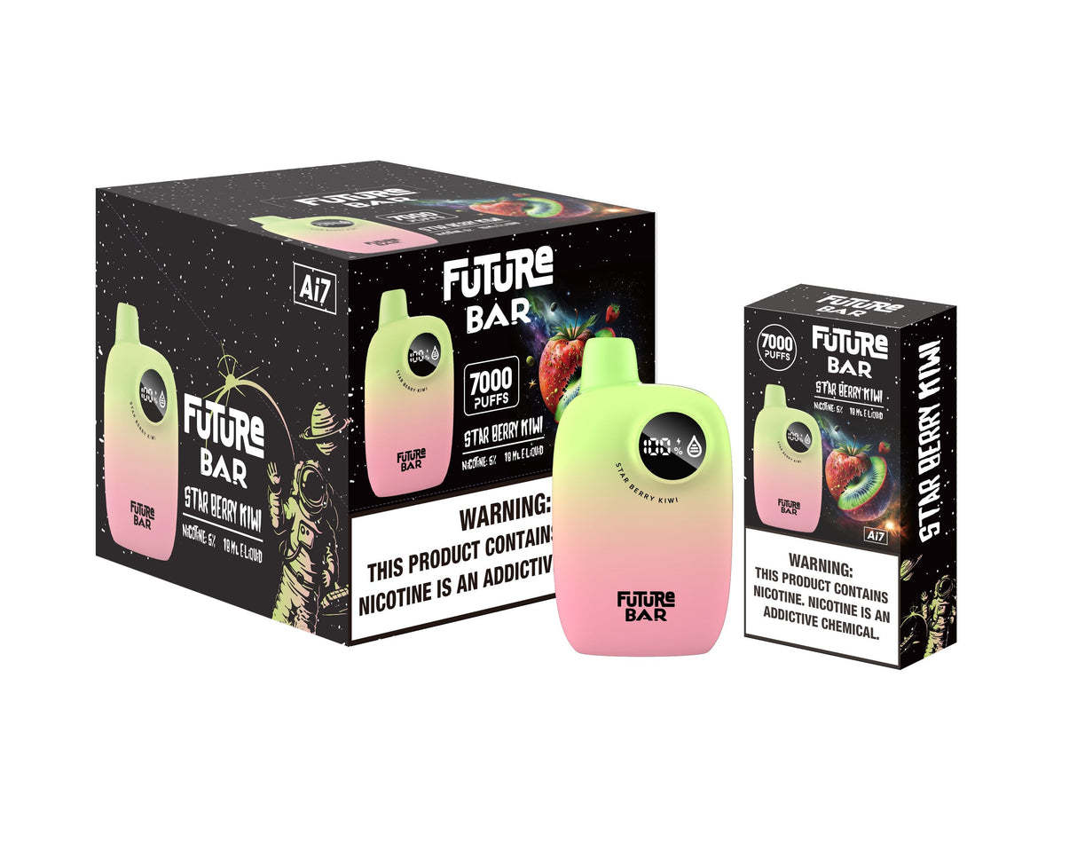 Future Bar Strawberry Kiwi Flavor - Disposable Vape