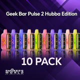 Smoker's World Geek Bar Pulse 2 Hubba Edition - 10 Pack