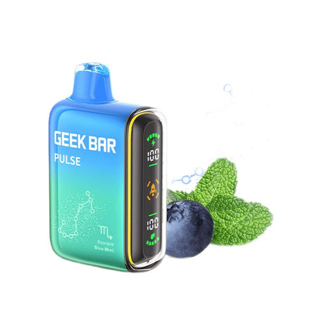 Geek Bar Pulse Blue Mint Flavor - Disposable Vape