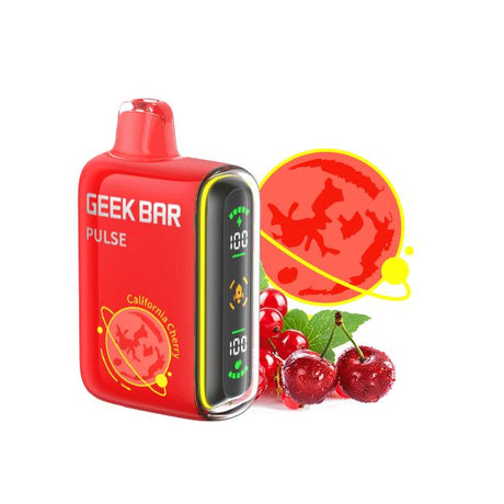 Geek Bar Pulse California Cherry Flavor - Disposable Vape