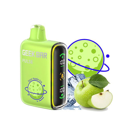 Geek Bar Pulse Sour Apple Ice Flavor - Disposable Vape