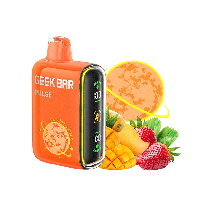 Geek Bar Pulse Strawberry Mango Flavor - Disposable Vape