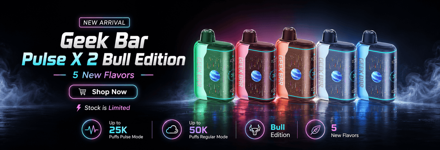 The New Geek Bar Pulse X2 Bull Edition