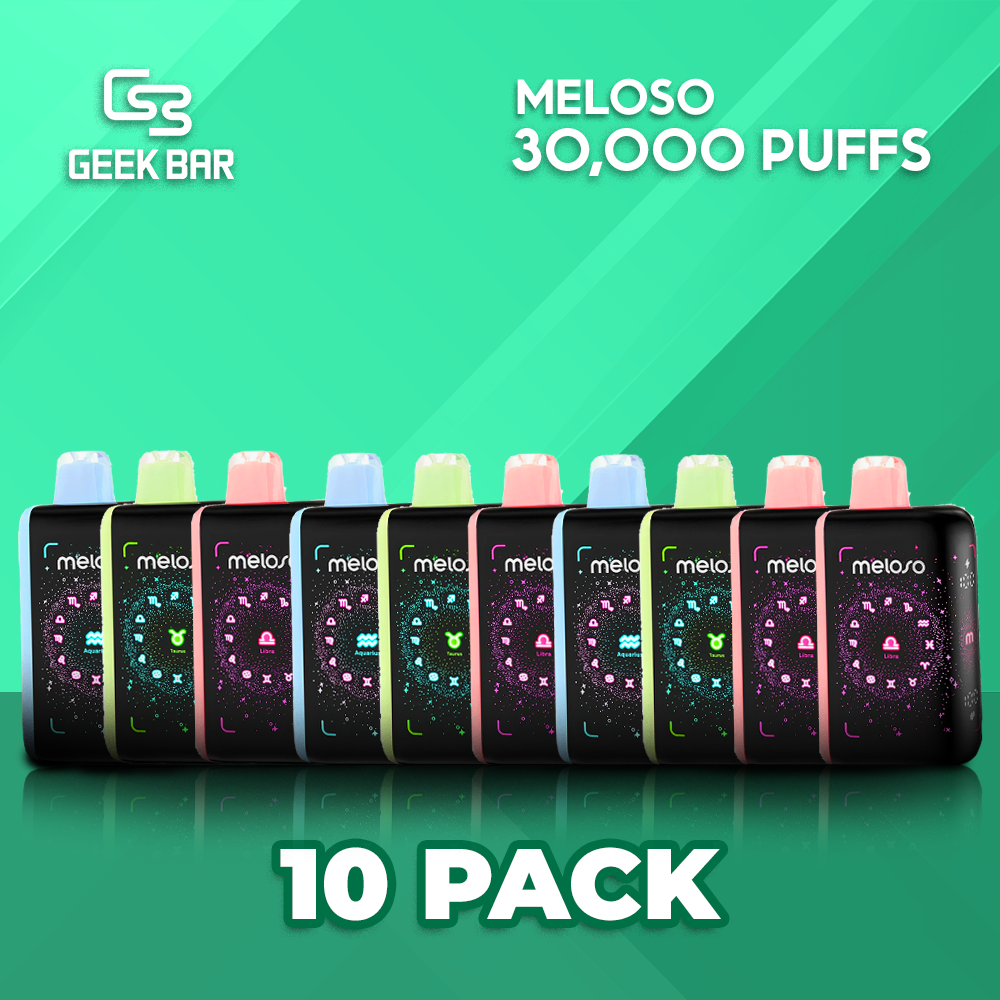 Geek Bar Meloso Bar 30K - 10 Pack