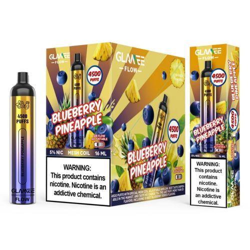 Glamee Flow Blueberry Pineapple Flavor - Disposable Vape