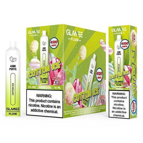 Glamee Flow Cotton Ice Flavor - Disposable Vape