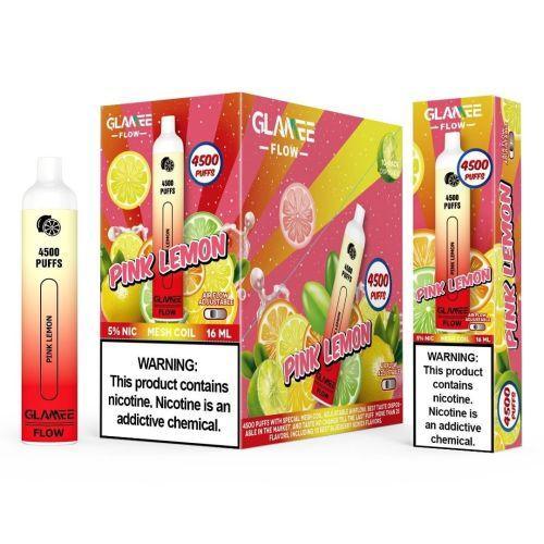 Glamee Flow Pink Lemon Flavor - Disposable Vape