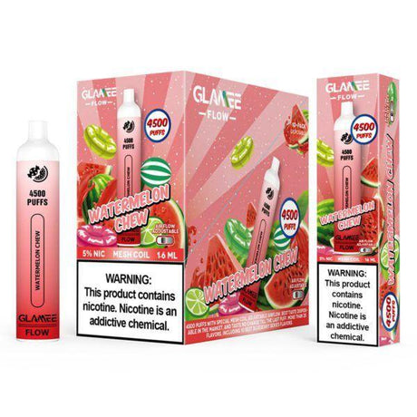 Glamee Flow Watermelon Chew Flavor - Disposable Vape