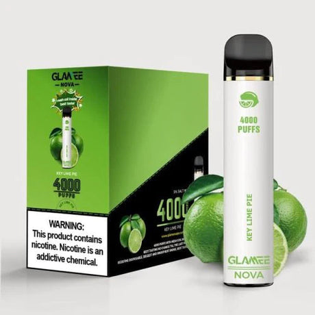 Glamee Nova Key Lime Flavor - Disposable Vape