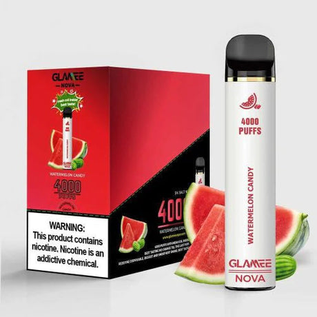 Glamee Nova Watermelon Candy Flavor - Disposable Vape