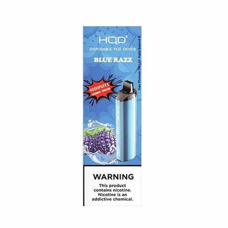HQD Cuvie Air Blue Razz Flavor - Disposable Vape