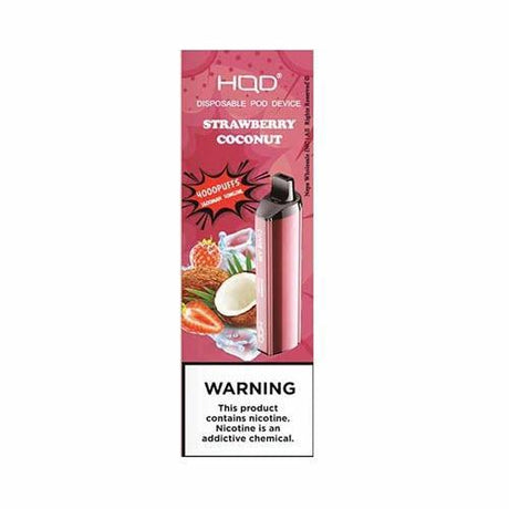 HQD Cuvie Air Strawberry Coconut Flavor - Disposable Vape