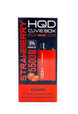 HQD Cuvie box Strawberry Flavor - Disposable Vape