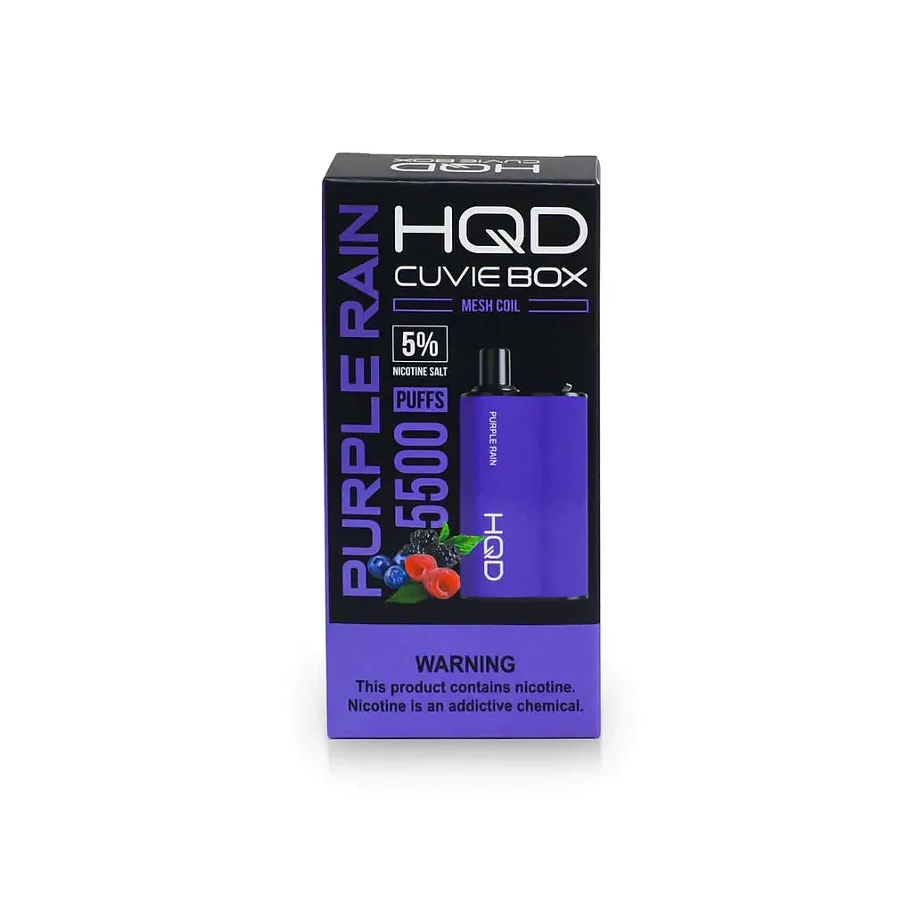 HQD Cuvie box Disposable Vape 5000 Puffs - 10 Pack