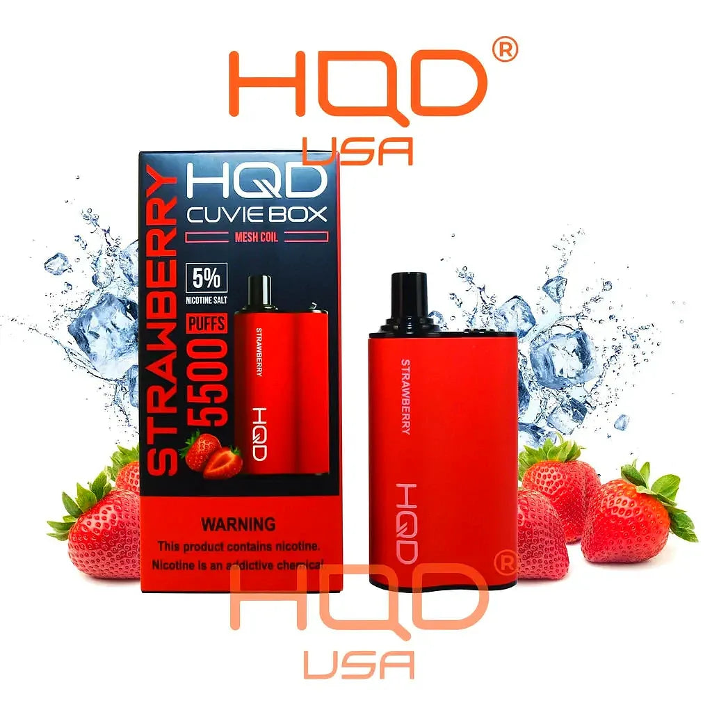 HQD Cuvie box Disposable Vape 5000 Puffs - 10 Pack