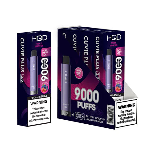 HQD Cuvie Plus 2.0 - 3 Pack