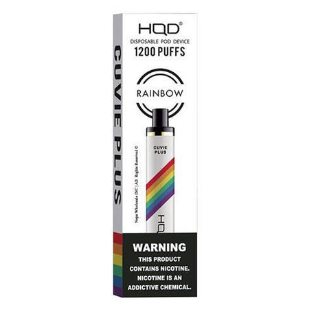 HQD Cuvie Plus Rainbow Flavor - Disposable Vape