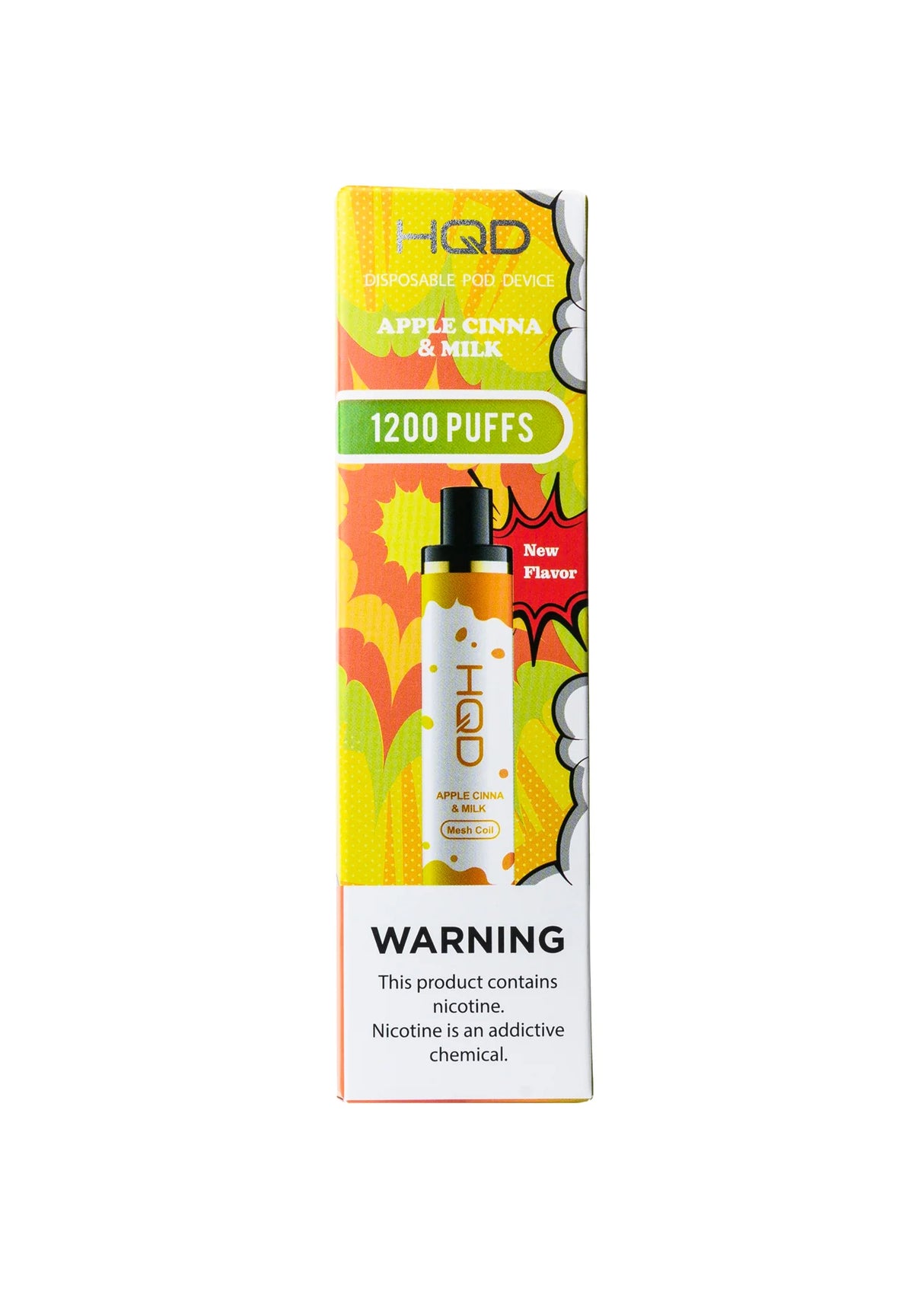 HQD Cuvie Plus Apple Cinna & Milk Flavor - Disposable Vape