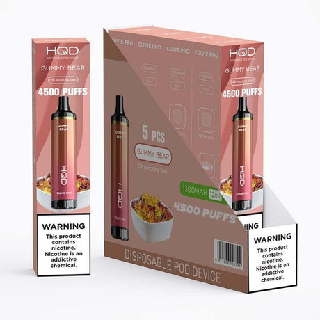 HQD Cuvie Pro Gummy Bear Flavor - Disposable Vape
