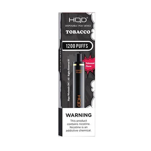 HQD Cuvie Plus Tobacco Flavor - Disposable Vape 
