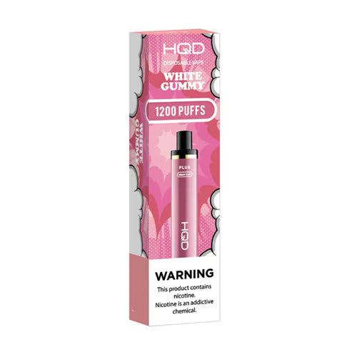 HQD Cuvie Plus White Gummy Flavor - Disposable Vape

