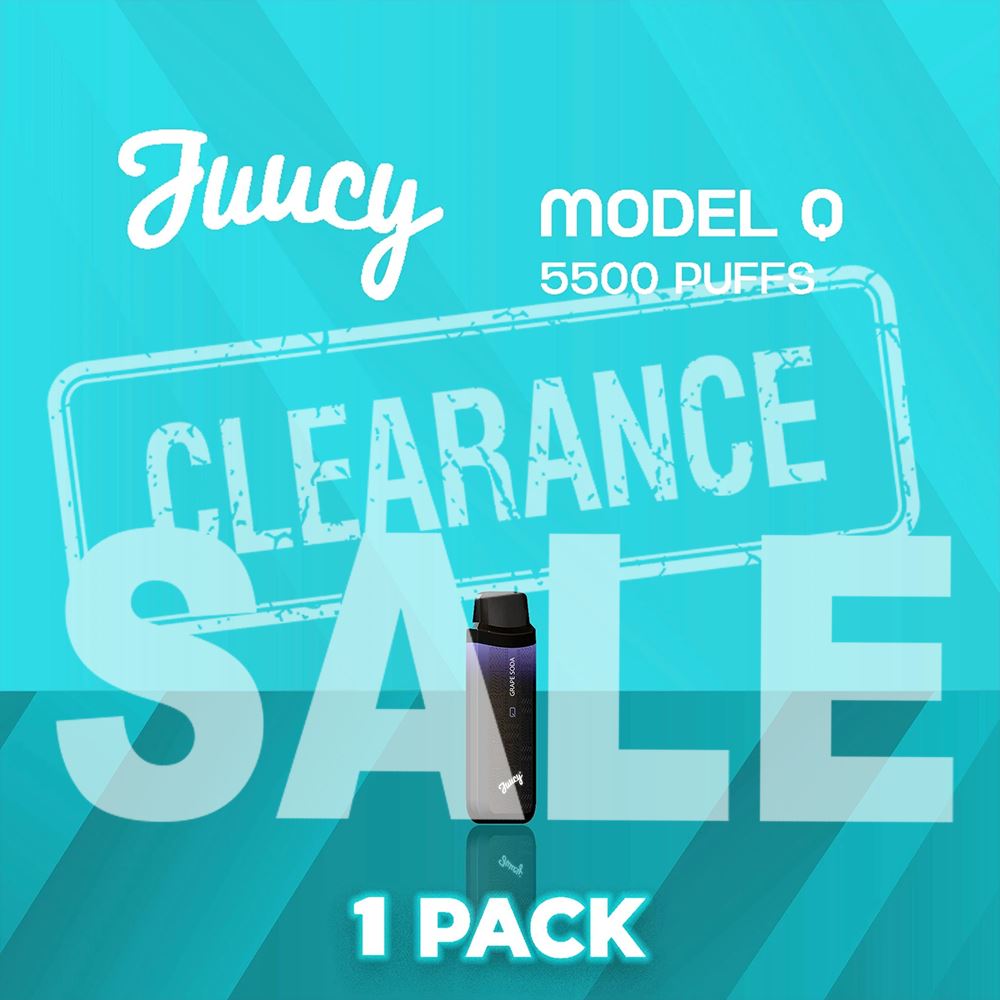 Juucy Model Q Disposable Vape 5500 Puffs - 1 Pack Smokers World Juucy Model Q Disposable Vape 5500 Puffs - 1 Pack Smokers World