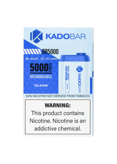 Kado Bar 5000 Clear Flavor - Disposable Vape