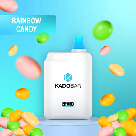 Kado Bar 5000 Rainbow Candy Flavor - Disposable Vape