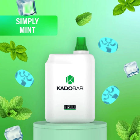 Kado Bar BR5000 Simply Mint Flavor - Disposable Vape