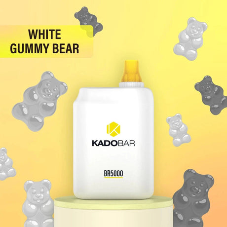 Kado Bar 5000 White Gummy Flavor - Disposable Vape