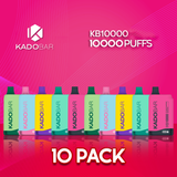 Kado Bar KB10000 - (10 Pack)
