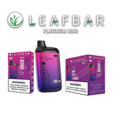 Leaf Bar Platinum Disposable Vape 8000 Puffs - 3 Pack