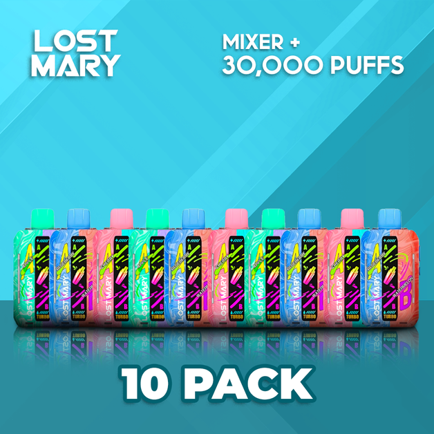 Lost Mary Mixer - (10 Pack) Smokers World Lost Mary Mixer - (10 Pack) Smokers World