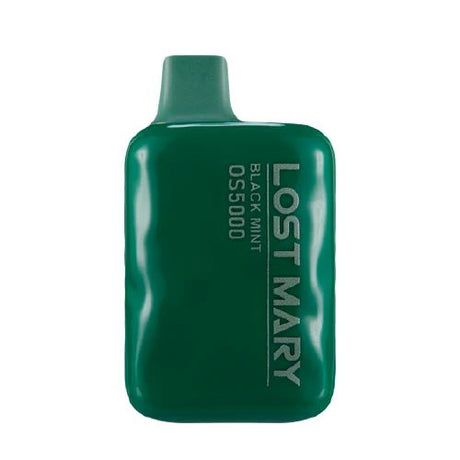 Lost Mary OS5000 Black Mint Flavor - Disposable Vape