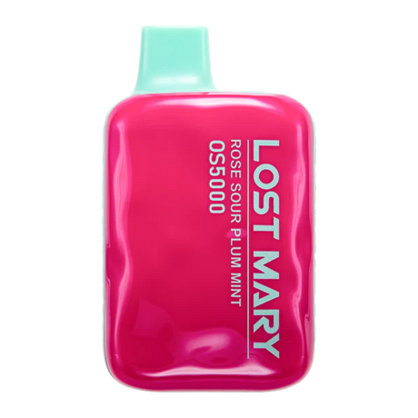 Lost Mary OS5000 Rose Sour Plum Mint Flavor - Disposable Vape