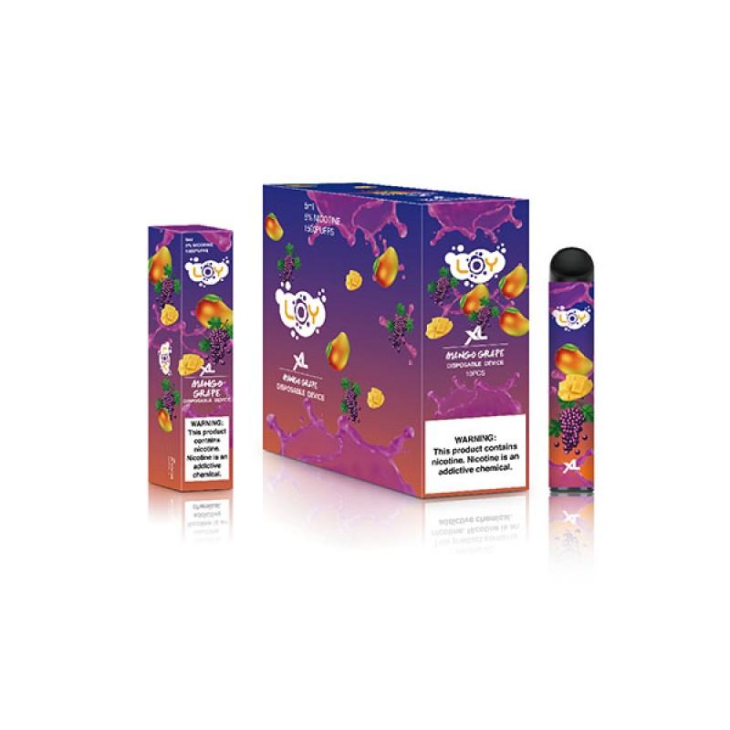 Loy XL 1500 Mango Grape Flavor - Disposable Vape