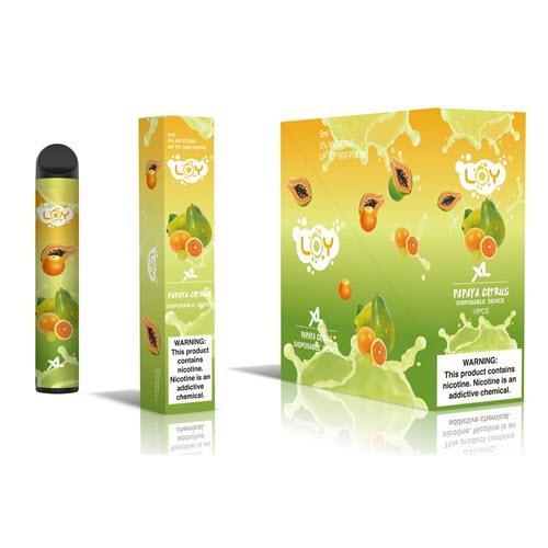 Loy XL 1500 Papaya Citrus Flavor - Disposable Vape