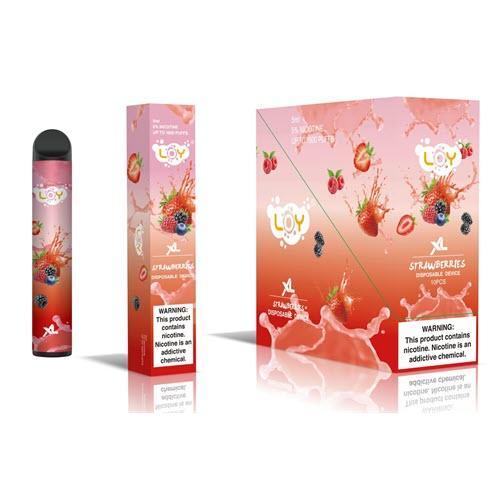 Loy XL 1500 Strawberries Flavor - Disposable Vape