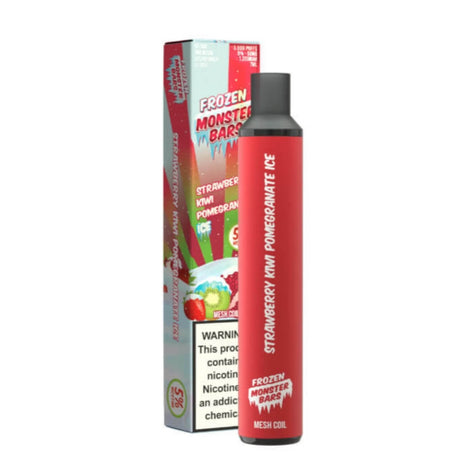 Monster Bar 3500 Frozen Strawberry Kiwi Pomegranate Ice Flavor - Disposable Vape