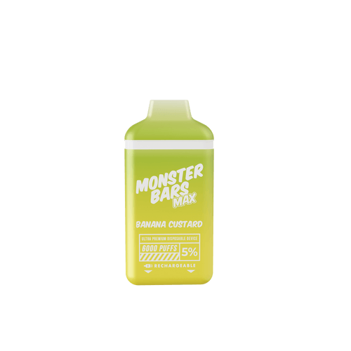 Monster Bar Max Custard Banana Flavor - Disposable Vape