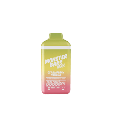 Monster Bar Max Fruit Strawberry Banana Flavor - Disposable Vape