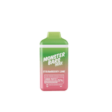 Monster Bar Max Fruit Strawberry Lime Flavor - Disposable Vape