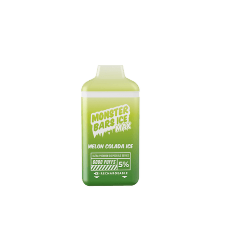 Monster Bar Max Ice Melon Colada Flavor - Disposable Vape