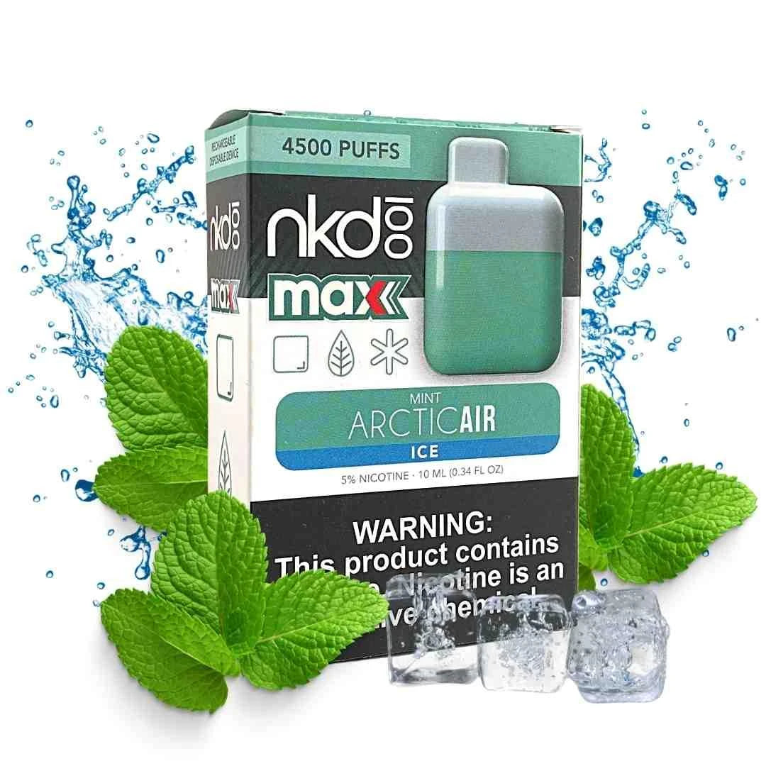 Naked 100 Max Arctic Air Flavor - Disposable Vape